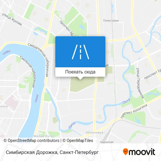 Карта Симбирская Дорожка