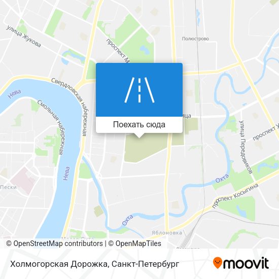 Карта Холмогорская Дорожка