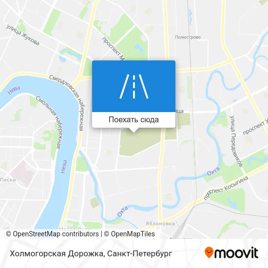 Карта Холмогорская Дорожка
