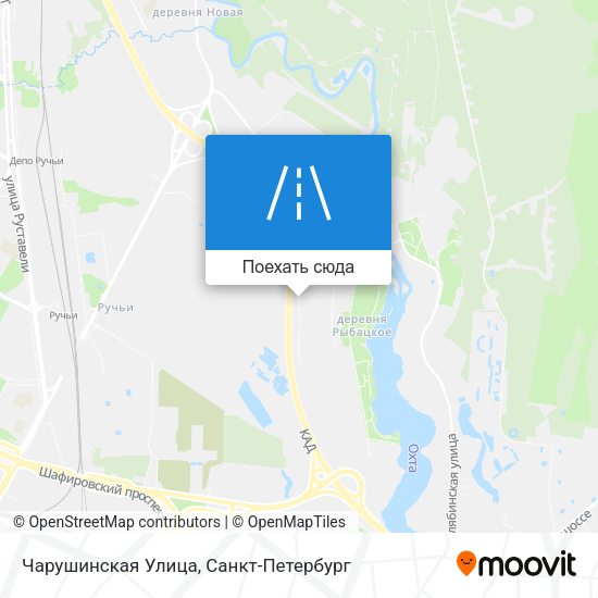Карта Чарушинская Улица