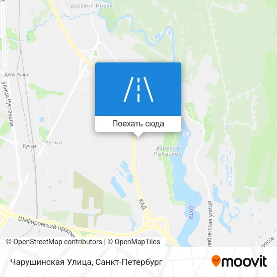 Карта Чарушинская Улица