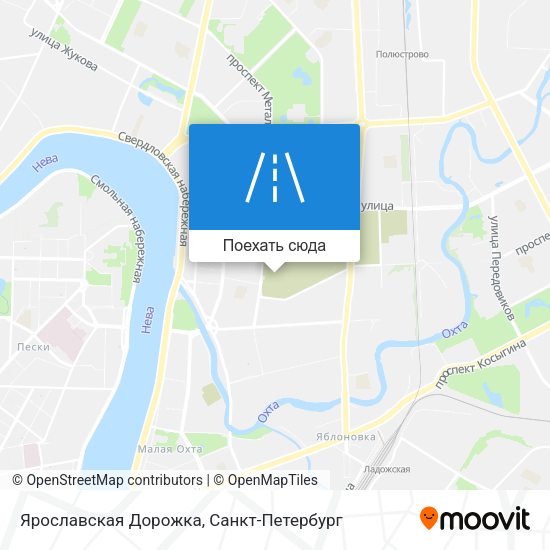 Карта Ярославская Дорожка