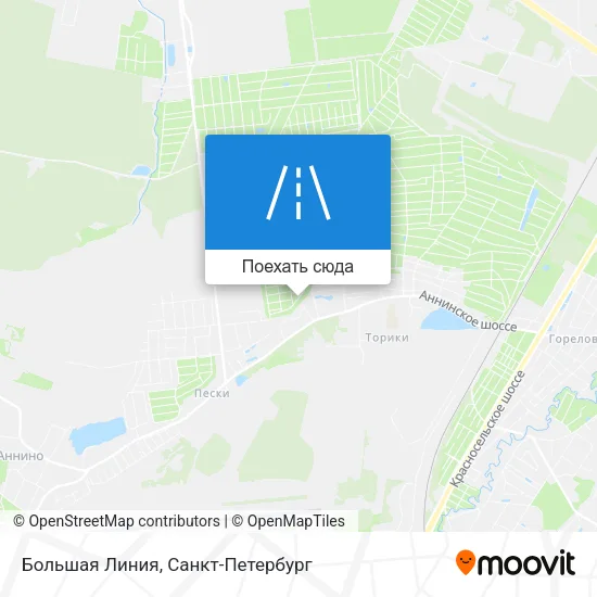 Карта Большая Линия