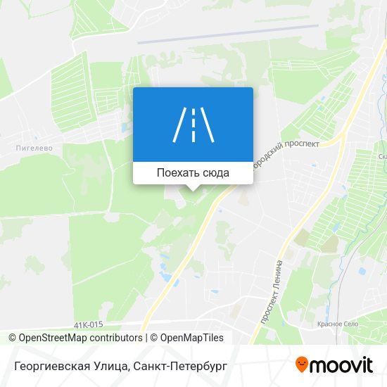 Карта Георгиевская Улица