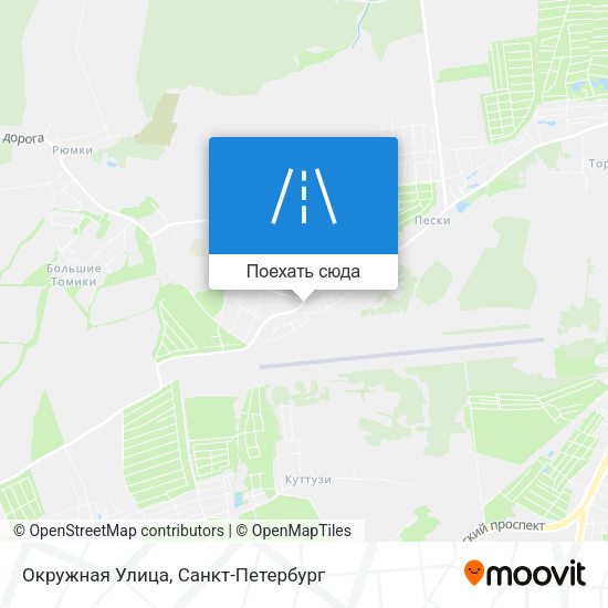 Карта Окружная Улица