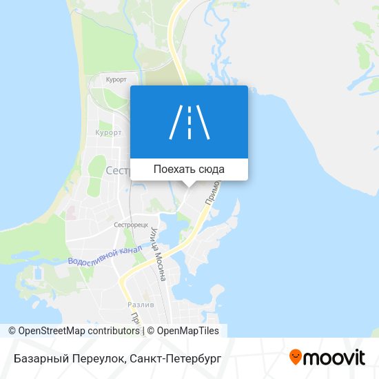 Карта Базарный Переулок