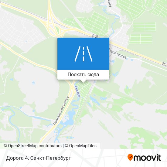 Карта Дорога 4