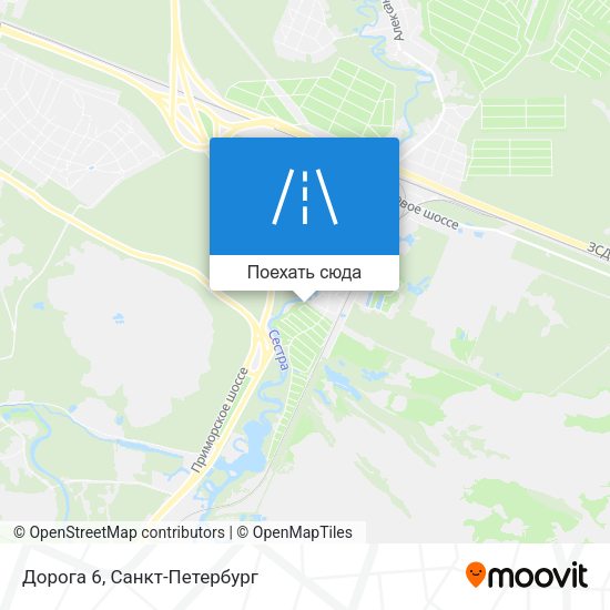 Карта Дорога 6