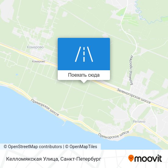 Карта Келломякская Улица