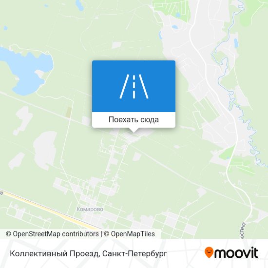 Карта Коллективный Проезд