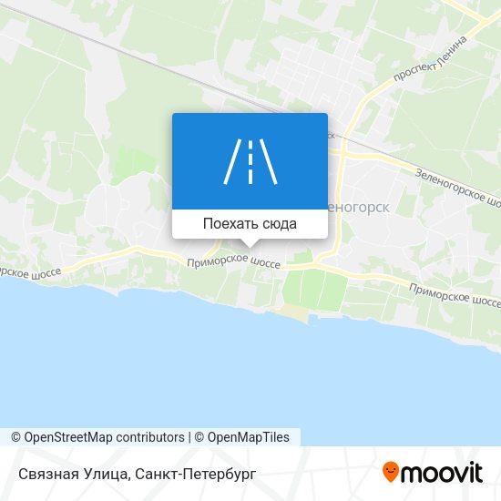 Карта Связная Улица