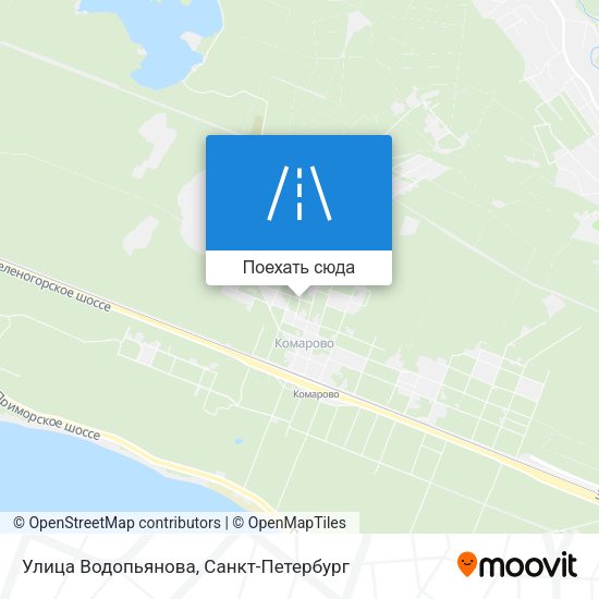 Карта Улица Водопьянова
