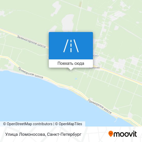 Карта Улица Ломоносова