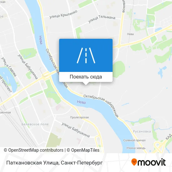 Карта Паткановская Улица
