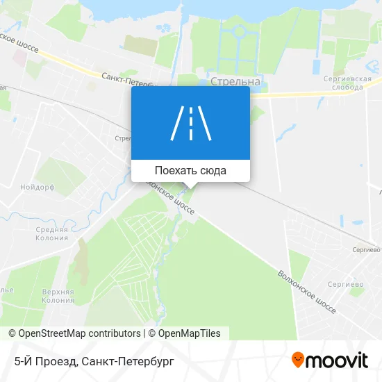 Карта 5-Й Проезд