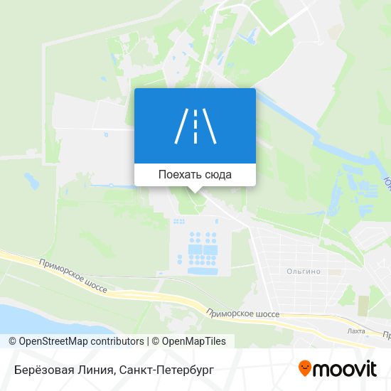 Карта Берёзовая Линия