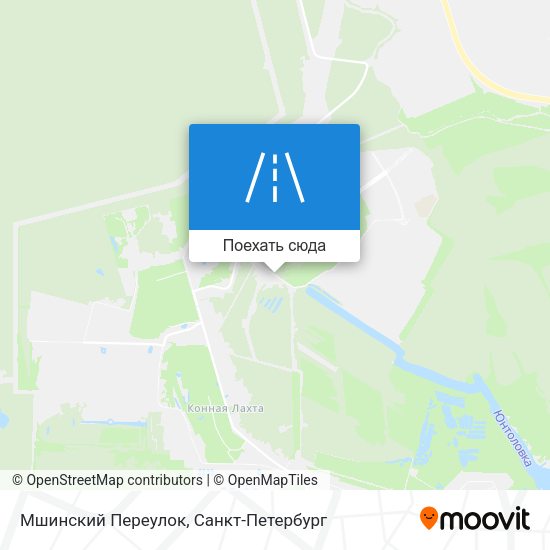 Карта Мшинский Переулок