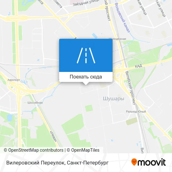 Карта Вилеровский Переулок