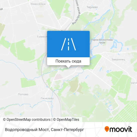 Карта Водопроводный Мост