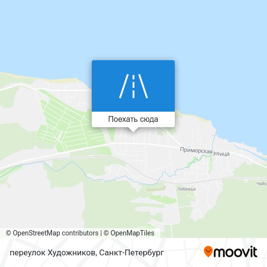 Карта переулок Художников