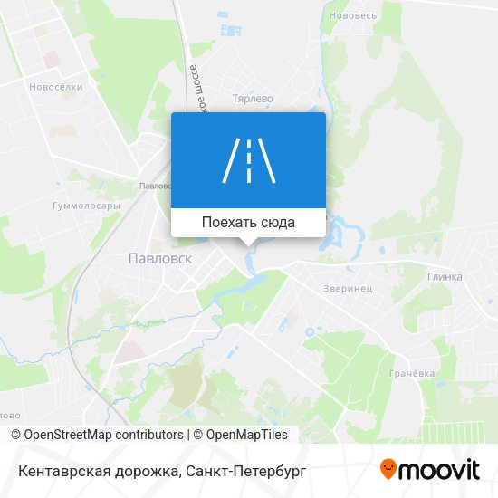 Карта Кентаврская дорожка