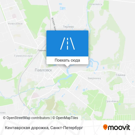 Карта Кентаврская дорожка