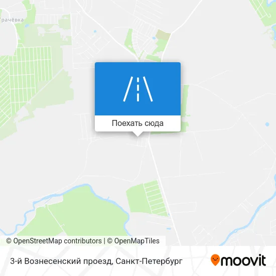 Карта 3-й Вознесенский проезд