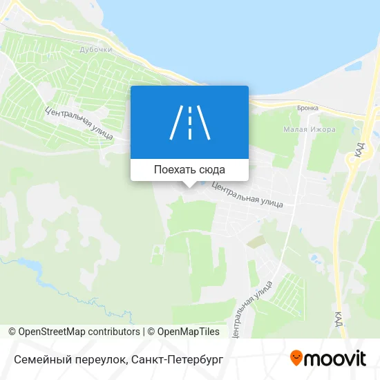 Карта Семейный переулок