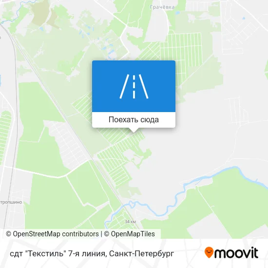 Карта сдт "Текстиль" 7-я линия