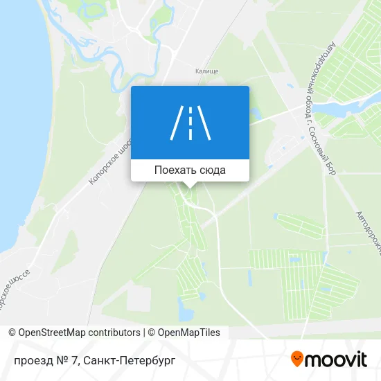 Карта проезд № 7