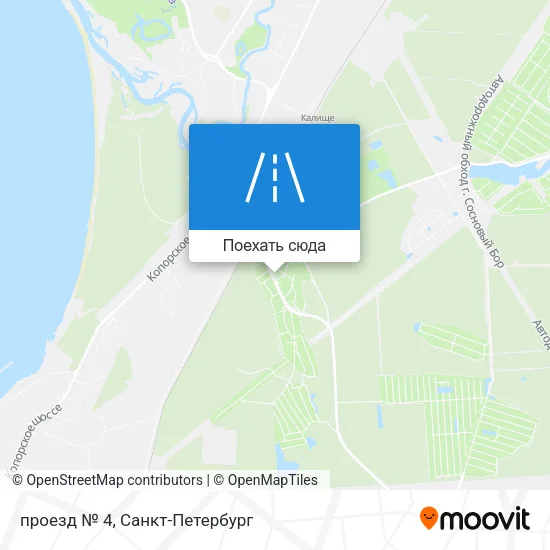 Карта проезд № 4