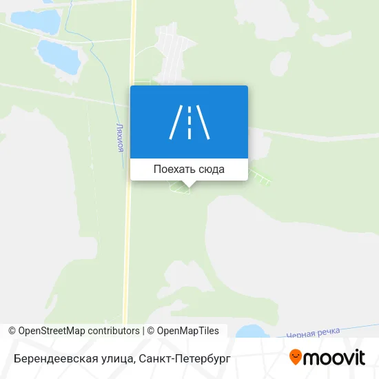 Карта Берендеевская улица