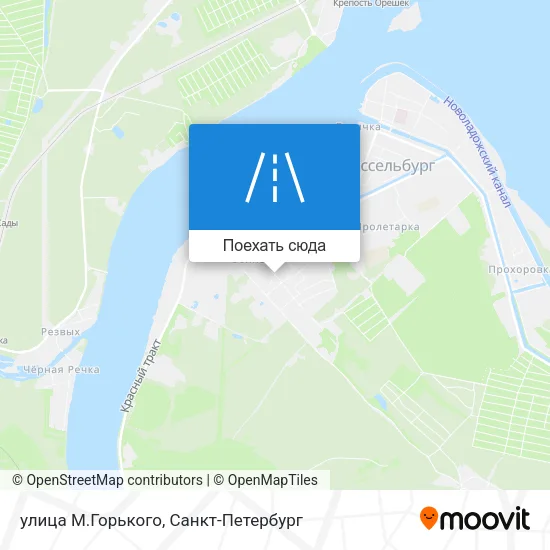 Карта улица М.Горького