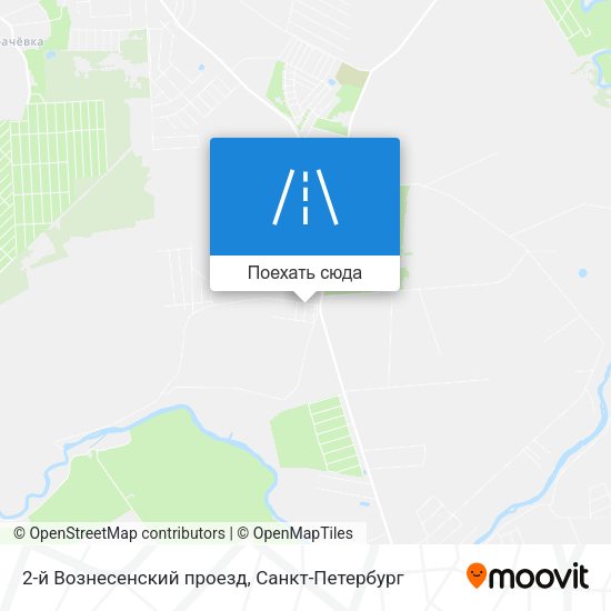 Карта 2-й Вознесенский проезд
