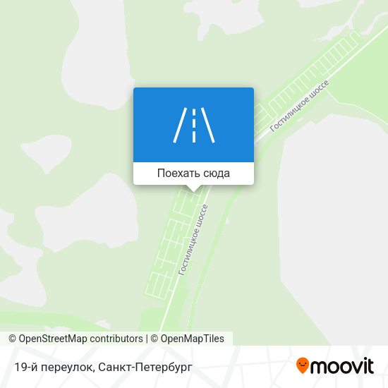 Карта 19-й переулок