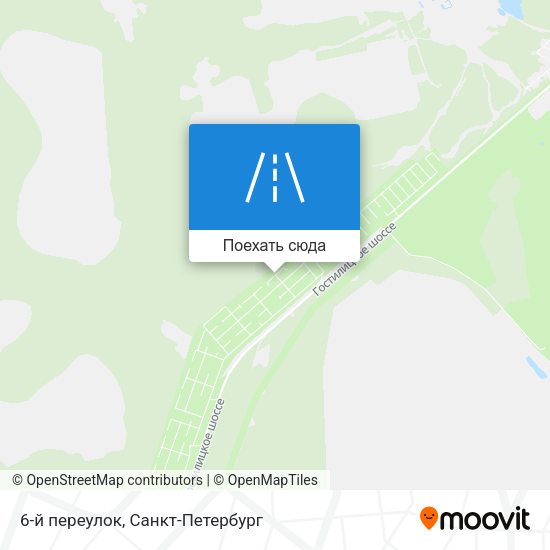 Карта 6-й переулок