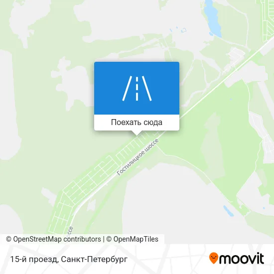 Карта 15-й проезд