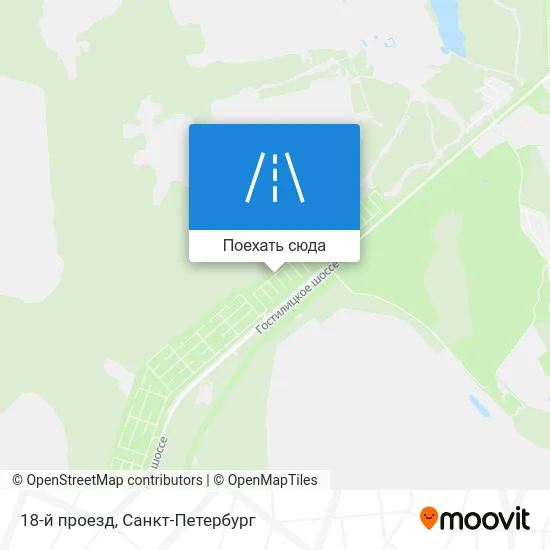 Карта 18-й проезд