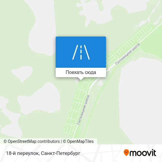 Карта 18-й переулок