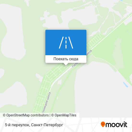 Карта 5-й переулок
