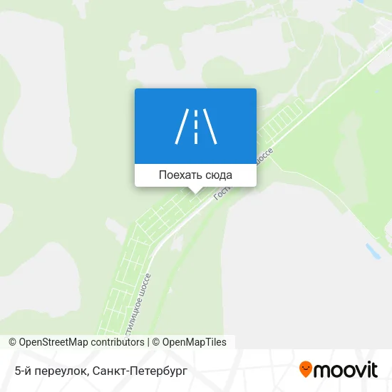 Карта 5-й переулок