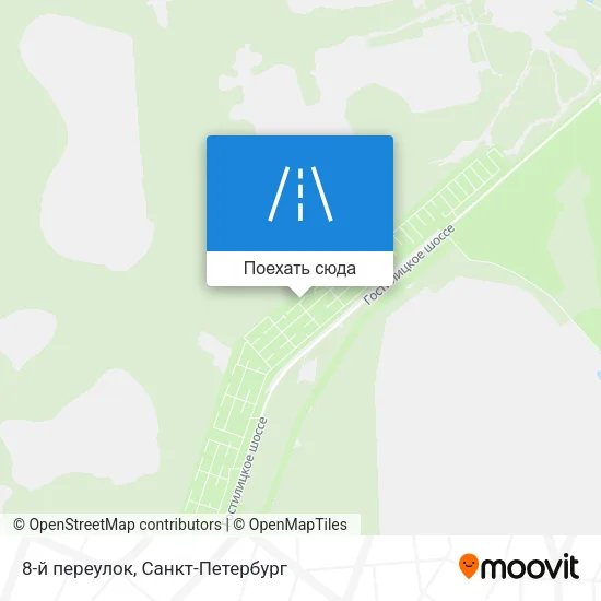 Карта 8-й переулок