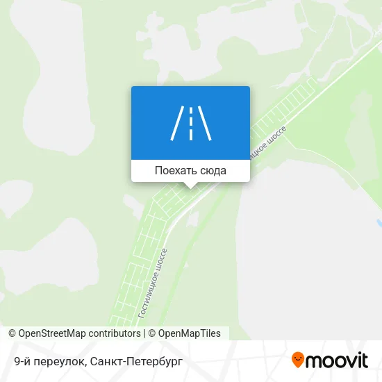 Карта 9-й переулок