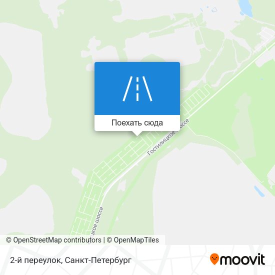 Карта 2-й переулок