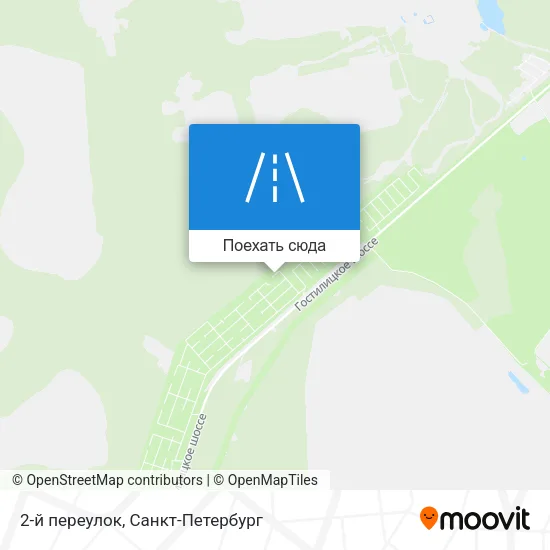 Карта 2-й переулок