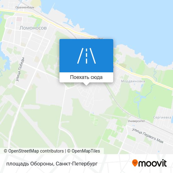 Карта площадь Обороны