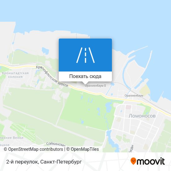 Карта 2-й переулок