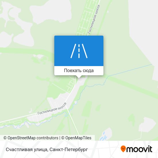 Карта Счастливая улица
