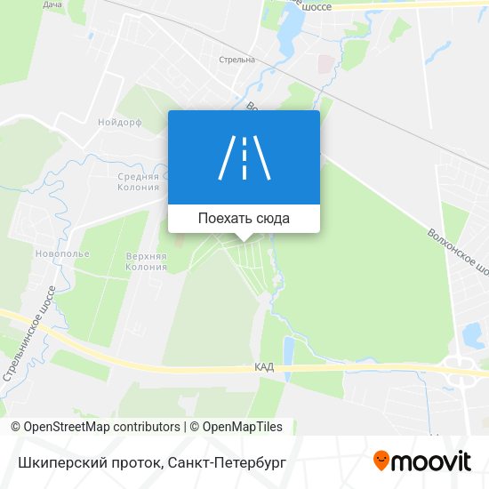 Карта Шкиперский проток