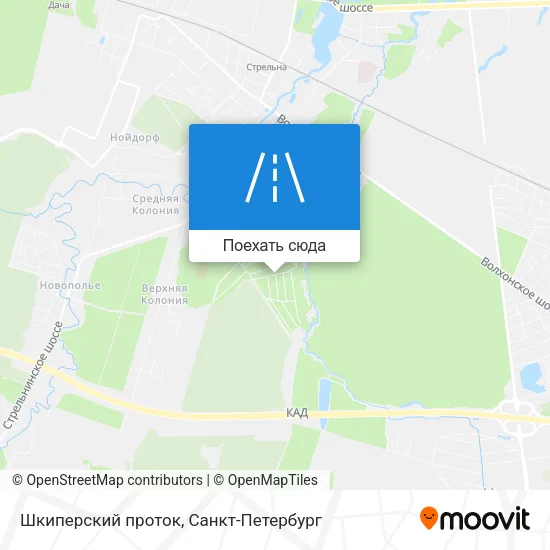 Карта Шкиперский проток